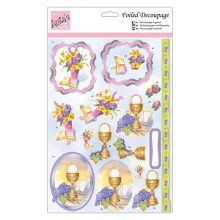 Anita's A4 In Church Decoupage Sheet, Accessories Supplies For Craft, Paper Craft, Scrapbooking, Card Making, Origami, Ideal for Adult Craft, Adds