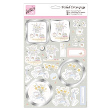 Anita's A4 Tea & Blooms Decoupage Sheet, Accessories Supplies For Craft, Paper Craft, Scrapbooking, Card Making, Origami, Ideal for Adult Craft, Adds