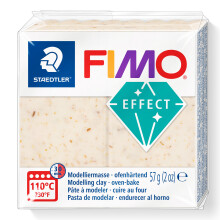 STAEDTLER 8010-170 FIMO Effect Oven-Hardening Polymer Modelling Clay - Botanical Sunflower (1 x 57g Block)