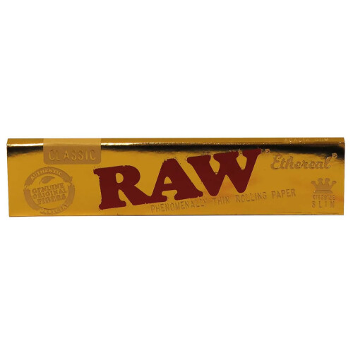 RAW ETHEREAL GOLD PAPERS KING SIZE - 3 Booklets