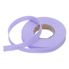 sourcing map 1/2 Inch Single Fold Bias Tape Polyester Continuous Bulk Bias Tape for Sewing,Seaming Quilting Hemming Binding Crafts (Light Purple 10