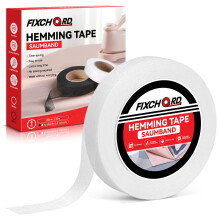 FIXCHORD Hemming Tape, 30m*20mm Hemming Web Ironing Tape, No Sewing Iron on Tape, Iron on Hemming Tape, Extra Strong Fusible Fabric Tape for Clothes