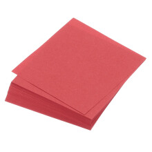 sourcing map 100 Sheet Origami Paper Double Sided Bright Red 13 x 13cm 70gsm Square Folding Paper Sheet for Art Craft Project, Beginners, Gifts Decor