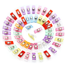 GWHOLE 60 Pcs Sewing Clips Quilting Clips Craft Accessories for Fabric Dressmaking Crocheting Crafting and Knitting