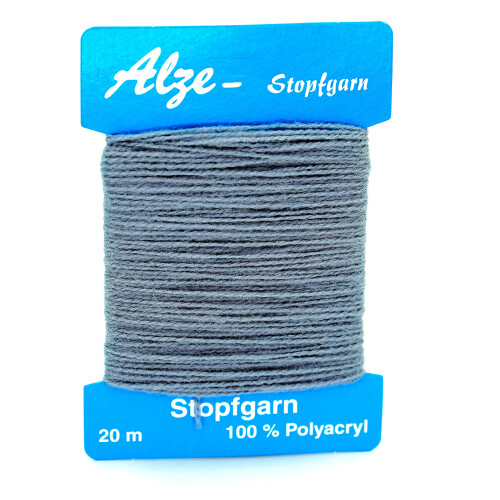Trimz Darning Wool, Mid Grey, 20m