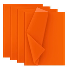 Creavvee 28 Sheets of Tissue Paper 50 x 70 cm Orange F7167