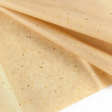 ASTARON Glitter Tissue Paper for Wrapping 50x66cm, Glitter Paper Brown Tissue Paper Sheets for Bouquet Packaging Christmas Birthday Gift Wrapping