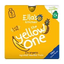 Ella's Kitchen The Yellow One Smoothie Fruits Multipack 5 x 90 g