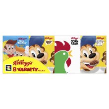 Kellogg's Breakfast Cereal Variety Pack Boxes, 196g