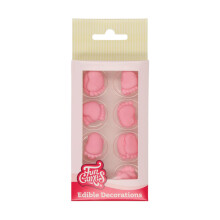 FunCakes Sugar Decorations Baby Feet Pink: Ready to Use for Cake Decoration, Perfect for Babyshower Cupcakes, Muffins and more, Glutenfree certified,