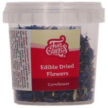 FunCakes Edible Dried Flowers Cornflower: Ready to Use for Cake Decoration, Perfect for Birthday and Wedding Cakes, Cupcakes and More, 5g