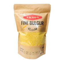 Aksoy Fine Bulgur (For Salads & Meatballs) 1.25KG | Ideal for Turkish Cuisine, Pilafs, Soups, Salads, Stuffed Dishes, and More | Natural & Versatile