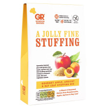 Gordon Rhodes' Gourmet Apple and Apricot Stuffing Mix is Gluten Free and Easy to Prepare to Enhance Meat, Fish and Vegetable Dishes. Vegan Approved(1