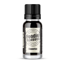 Foodie Flavours Natural Liquorice Flavouring, High Strengh - 15ml