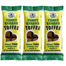 Walkers Nonsuch Yummy Banana Toffee Bar 3 x 50g