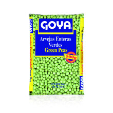 Goya Dry Green Peas Arvejas Enteras Verdes 500g | 100% Natural Dried Green Peas| High Protein & Fibre | Vegan & Gluten-Free | Perfect for