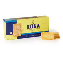 Roka Gouda Cheese Crispies, biscuits made of 30% real gouda cheese 100g