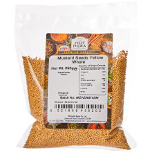 Old India Mustard Seeds Yellow Whole 250g