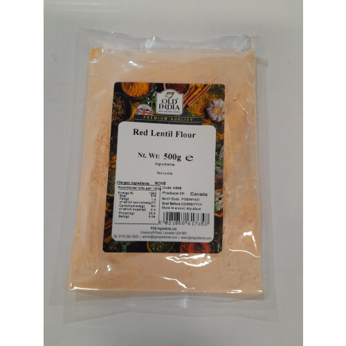 Old India Red Lentil Flour 500g