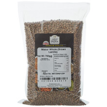 Old India Masur Whole (Brown Lentils) 750g