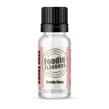 Foodie Flavours Candy Floss Natural Flavouring, High Strength - 15ml