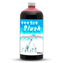 ICE Bear Syrup AZO and Glycerine Free | 500 ml Bottle | Concentrate for Slushy Drinks Maker Ice Slush Machines Ice Machines 1:5 to 1:20 (500 ml,