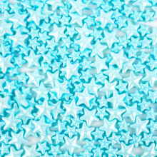 Blue Star Sprinkles, Edible Blue Star Sugar Sprinkles for Cake Decorating, Baking Cake Decorations, Cupcake Cookies Topper, Birthday Party Supplies