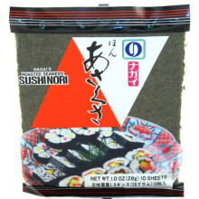 Nagai Roasted Sushi Nori Seaweed - Red 28g