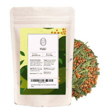 HAKI TEA Premium Japanese Genmaicha from Kyoto | Genmaicha Tea Bags | Low caffeine Rice Tea | Japanese Tea 20 pack