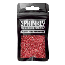SPRINKLY - Sparkling Sugar - Red - 30g