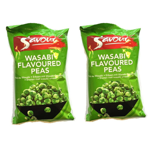Wasabi Flavoured Peas 100g x 2 packs