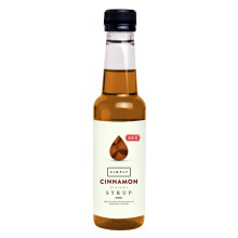 Simply Sugar Free Cinnamon Syrup, Low Calorie, Vegan & Nut Free Flavoured Syrup for Coffee, Cocktails & Baking (250ml)
