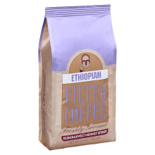KURUKAHVECI MEHMET EFENDI Ethiopian Filter Coffee Freshly Ground Roasted Rich Aroma Medium-bodied with Floral and Citrus Flavor 8.8 Fl OZ / 250gr