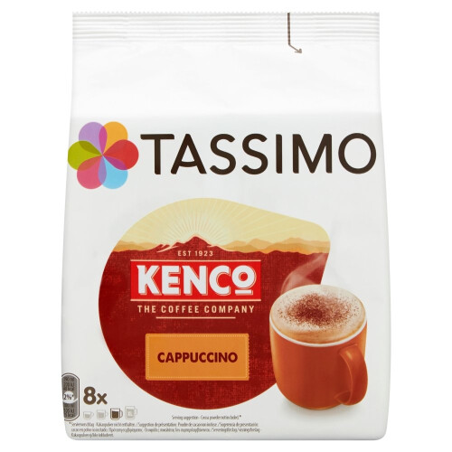 Tassimo Tassimo Kenco Cappuccino Coffee, Pack of 8