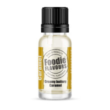 Creamy Buttery Caramel Natural Food Flavouring 15ml - Foodie Flavours