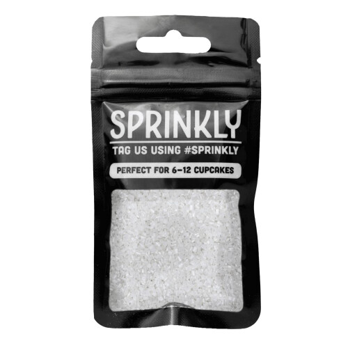 SPRINKLY - Sparkling Sugar - White - 30g