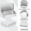 Bansusu 6 Pcs Small Tin Storage Container With Lids - Iron Rectangular Box for Candy, Keys, Earrings 3