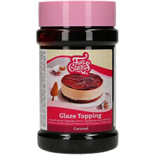 FunCakes Glaze Topping Caramel: Cake Topping, Great Taste, Perfect for Cake Decorating, Dessert Topping. 375g.