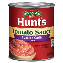 Hunt's Tomato Sauce with Roasted Garlic, Keto Friendly, 8 oz