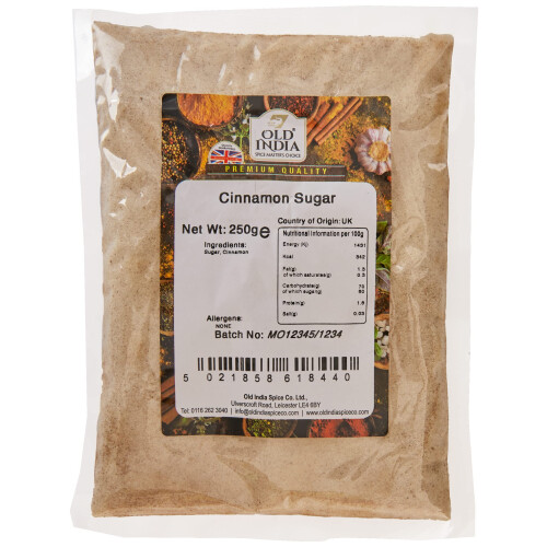Old India Cinnamon Sugar 250g