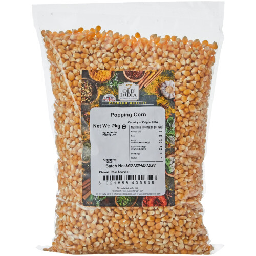 Old India Popping Corn 2Kg