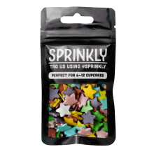 SPRINKLY - Glimmer Stars - Rainbow (Jumbo) - 25g