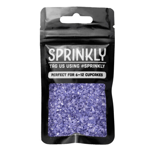 SPRINKLY - Sugar Crystals - Purple - 30g
