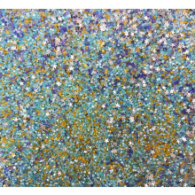 Christmas Sprinkles Fancy Sugar, Sparkly Sugar Crystals and Edible Glitter stars, white & Blue Gold Multi-Colored Blend, For Baking, Dessert