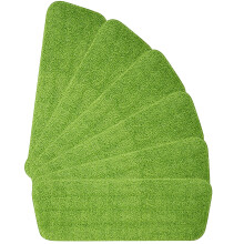 Vicloon Mop Pad, 6 PCS Microfiber Replacement Mop Pads Fit for All Spray Mops & Reveal Mops, Washable (Green)