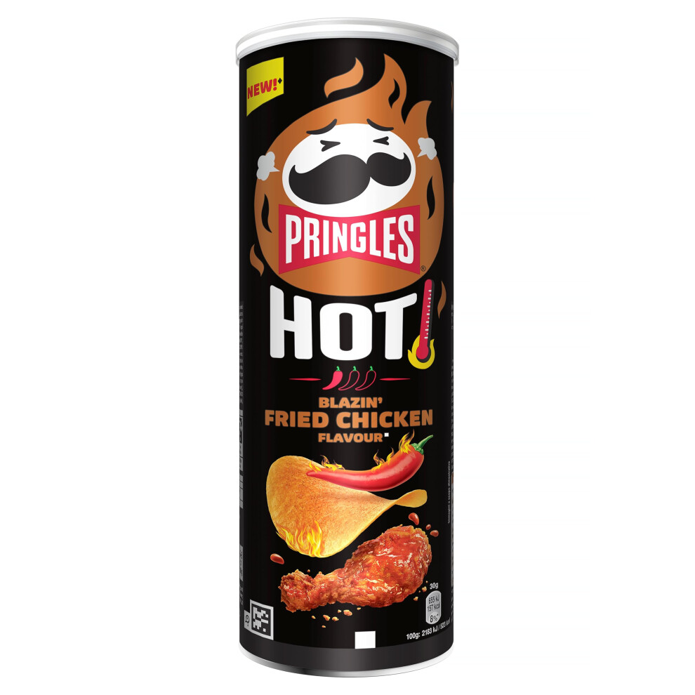 Pringles Hot Blazin' Fried Chicken Flavour, 160G