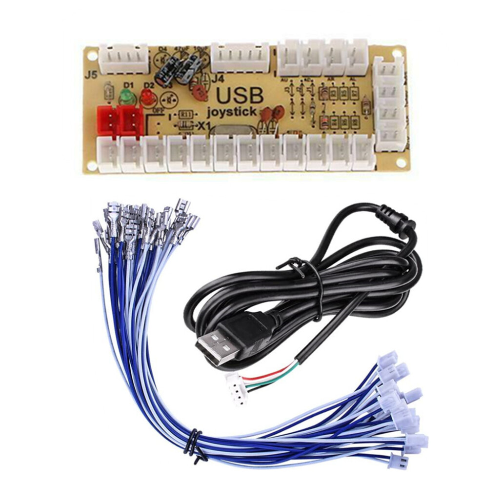 Quimat Zero Delay Arcade Usb Encoder Board For Mame, Jamma & Pc Joysticks 413590557777