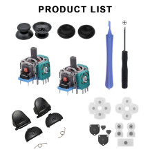 Handle repair parts conductive rubber button rocker for PS4 replacement parts game accessories set