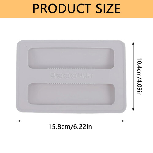 HarmonyCrafts 2Pcs Breakfast Machine 2 Slice Toaster Cover Durable Keep Clean Silicone Toaster Dust Covers Bread Maker Upper Covers for Bread Machine 1