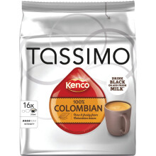 Tassimo Kenco Pure Colombian Coffee 136 g